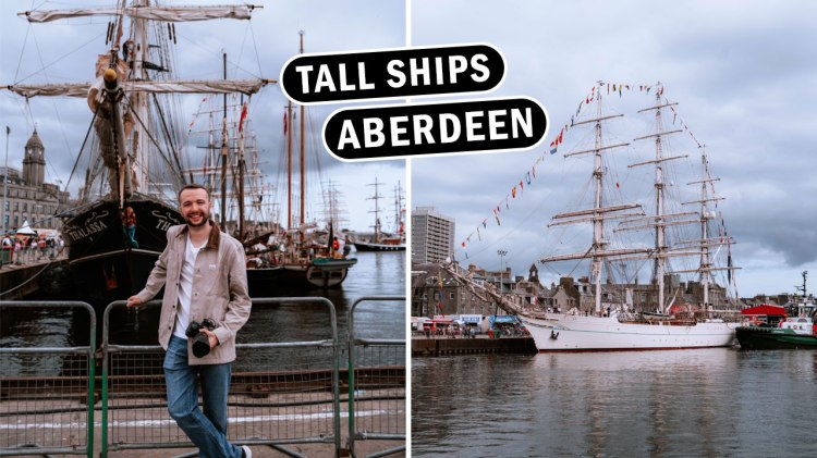 A Day in ABERDEEN! Tall Ships Festival & Exploring Scotland’s Granite&nbsp;City
